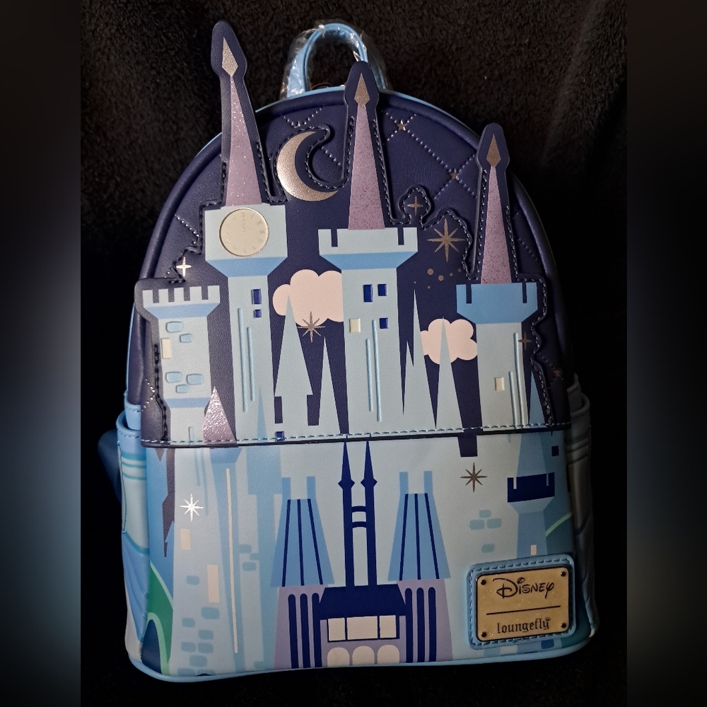 Cinderella Castle GITD Loungefly Mini Backpack